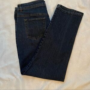 Charter Club Classic Straight Ankle Denim Jeans, size 18S